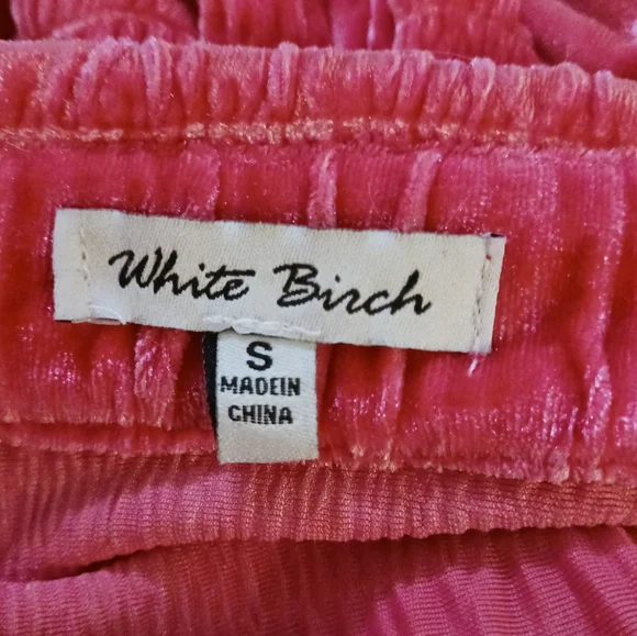 White Birch Feeling Fushia shirt. Womens small. - Picture 3 of 9